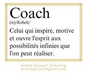 definition d'un coach